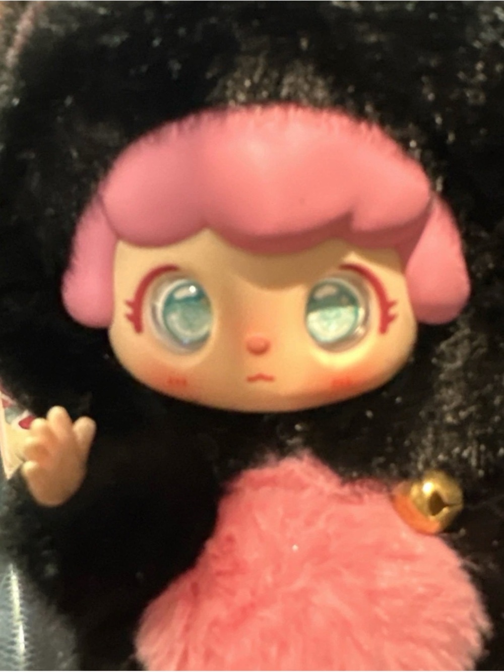MIA x Baby Three Good Friends Pendant Blind box New black & pink π - Picture 6 of 8